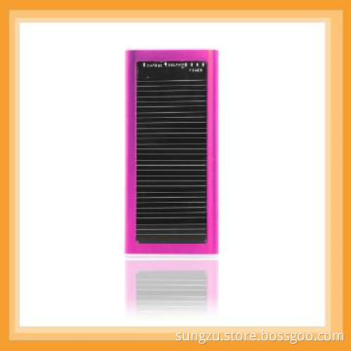 Flexible solar powered mobile charger with 5 adaptors
